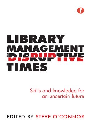 cover image of Library Management in Disruptive Times